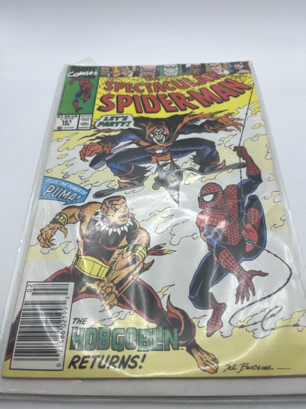 Spectacular Spider-Man Comic Book - Red & Blue Cover
